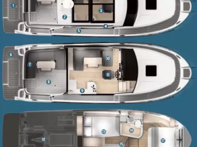 Bootverhuur Sukošan goedkoop Skilso 35 Panorama