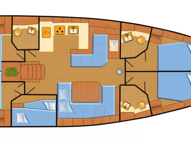 Huur een Bénéteau Oceanis 51.1 in Rogoznica