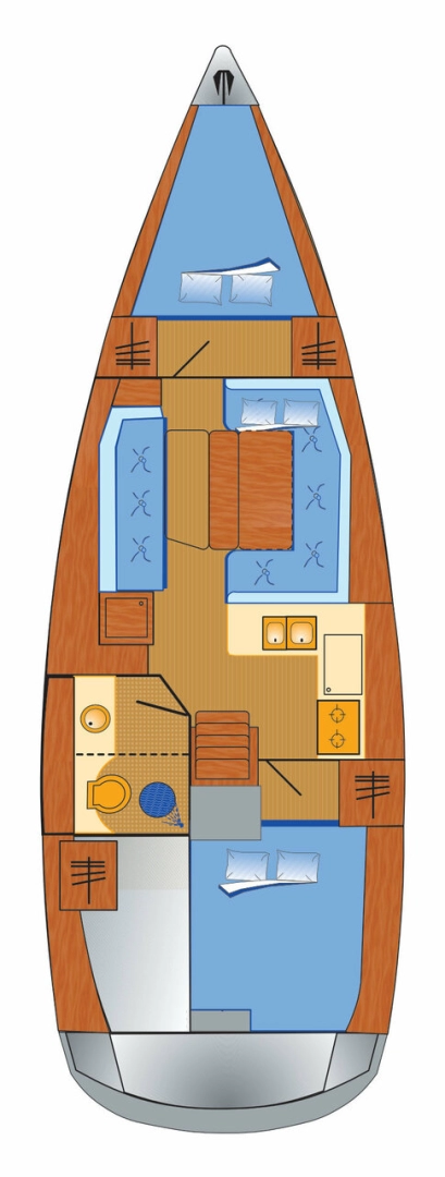 Verhuur Zeilboot in Punat - Jeanneau Sun Odyssey 389