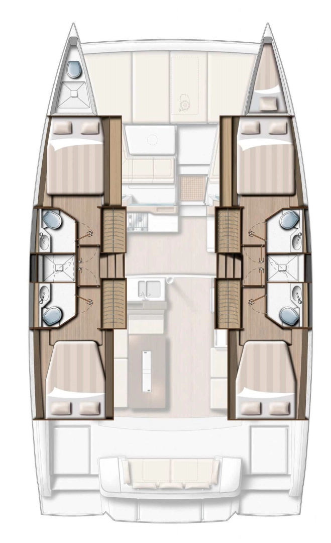 Verhuur Catamaran Bali met vaarbewijs
