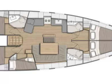Verhuur Zeilboot in Pomer - Bénéteau Oceanis 46.1