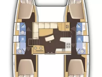 Huur Catamaran met of zonder schipper Lagoon in Biograd na Moru