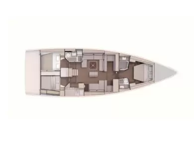 Verhuur Zeilboot in Road Town - Dufour Dufour 530