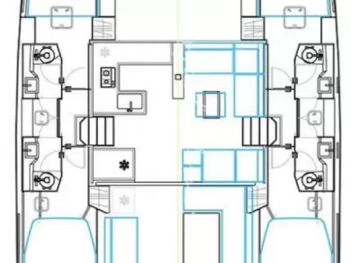 Verhuur Catamaran in Álimos - Nautitech Nautitech 46 Fly