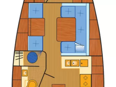 Huur Zeilboot met of zonder schipper Hanse in Barth