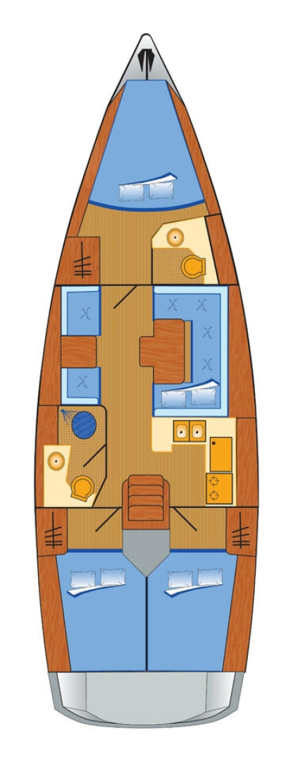 Bootverhuur Flensburg goedkoop Sun Odyssey 409