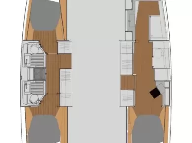 Verhuur Catamaran Fountaine Pajot met vaarbewijs