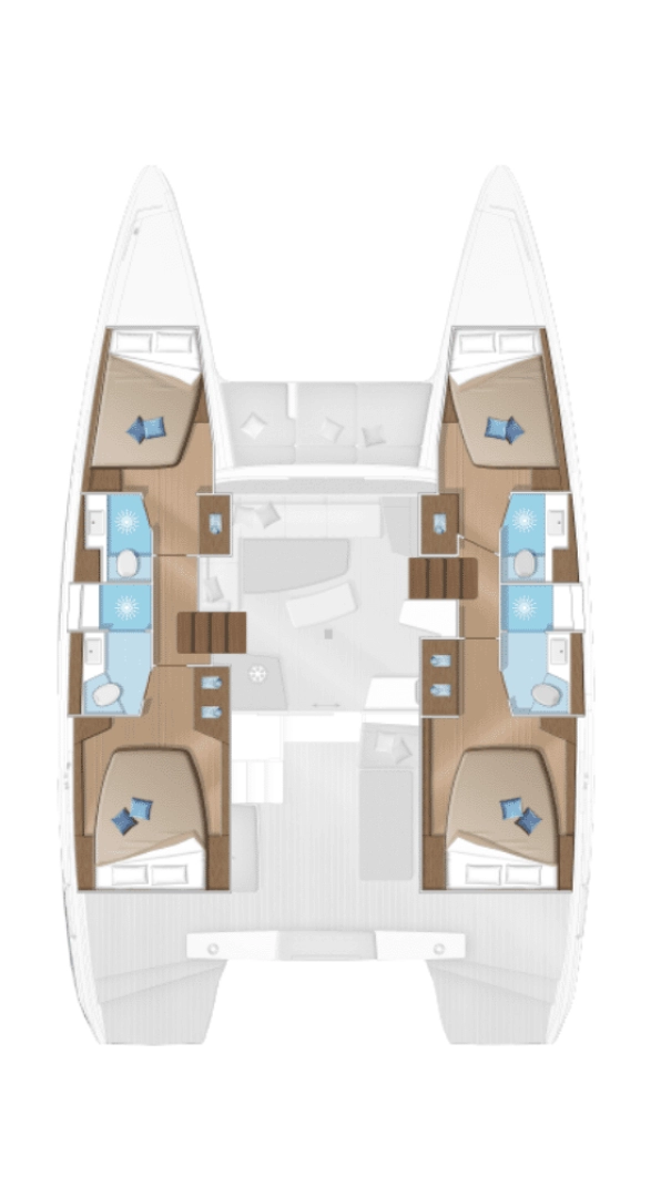 Lagoon Lagoon 42 te huur van particulier of professional in Road Town