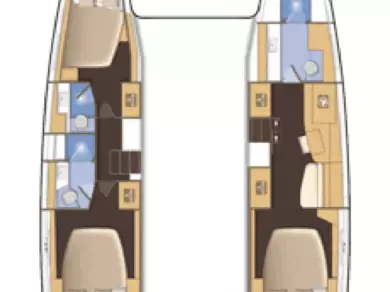 Huur een Lagoon Lagoon 42 in Road Town