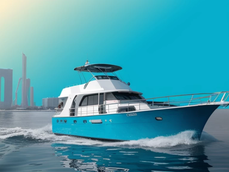 Huur Jacht met of zonder schipper Hatteras in Dubai Marina