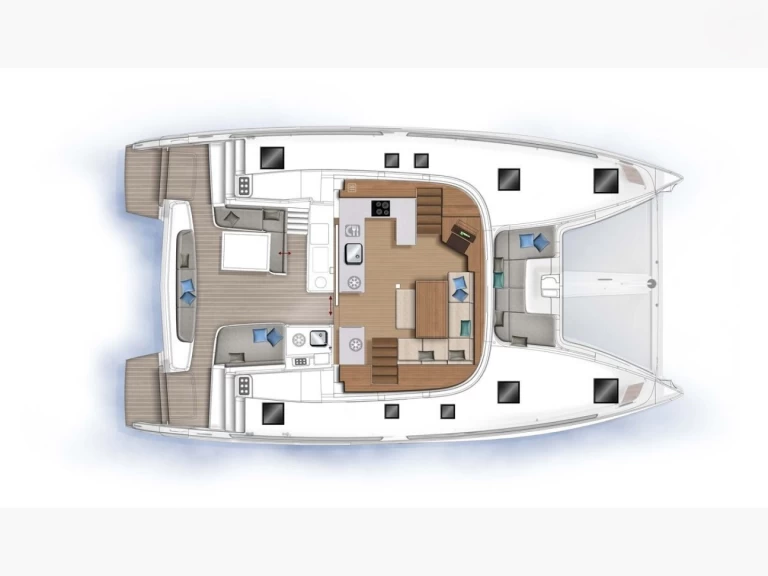 Huur Catamaran met of zonder schipper Lagoon in Parikia