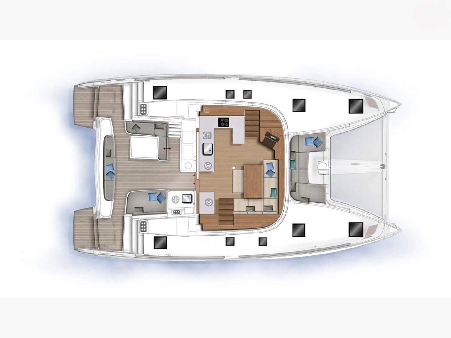 Huur Catamaran met of zonder schipper Lagoon in Parikia