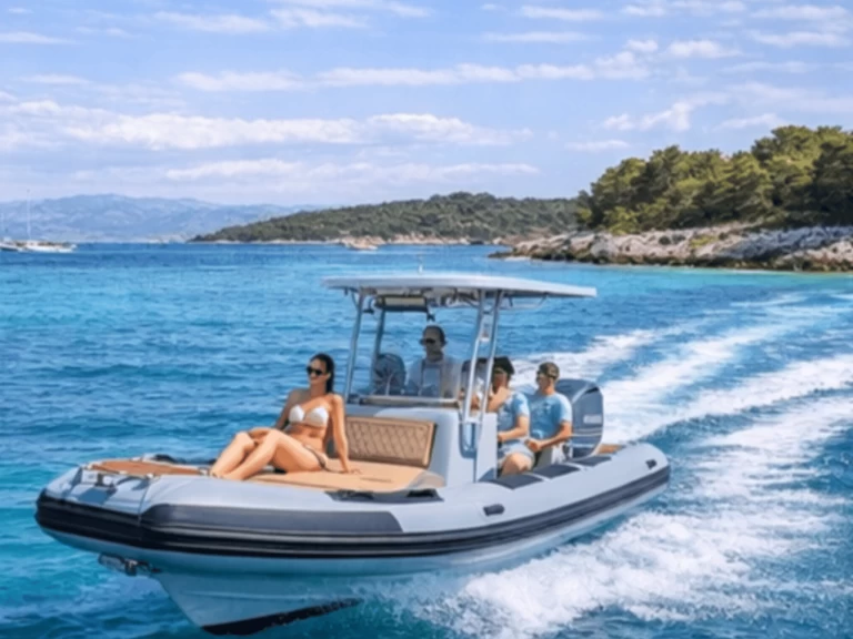 Huur een Rib Dl 700 in Split
