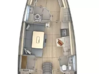 Huur een Dufour Dufour 41 in Road Town