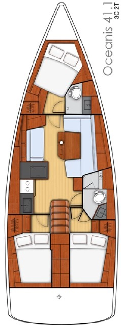 Verhuur Zeilboot in Álimos - Bénéteau Oceanis 41.1