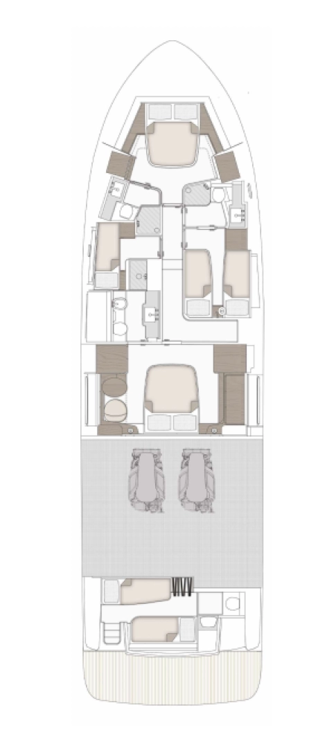 Huur Jacht met of zonder schipper Azimut in Sukošan