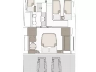 Huur Jacht met of zonder schipper Azimut in Sukošan