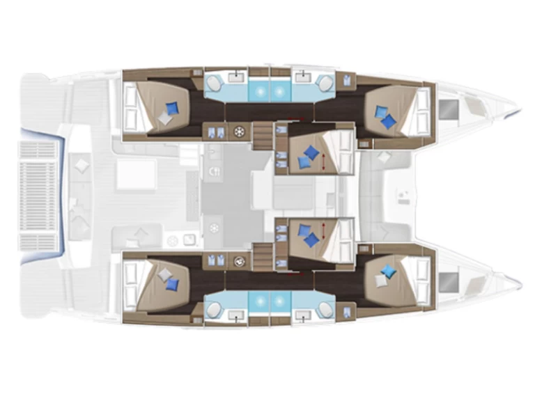 Bootverhuur Lagoon Lagoon 51 in Hurghada via SamBoat