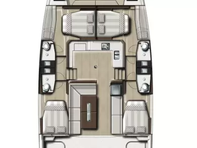 Bootverhuur Pirovac goedkoop Bali Catspace Voile