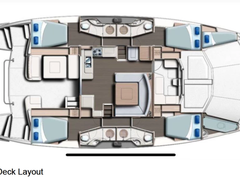 Huur Catamaran met of zonder schipper Leopard Catamarans / Robertson & Caine in Nydri