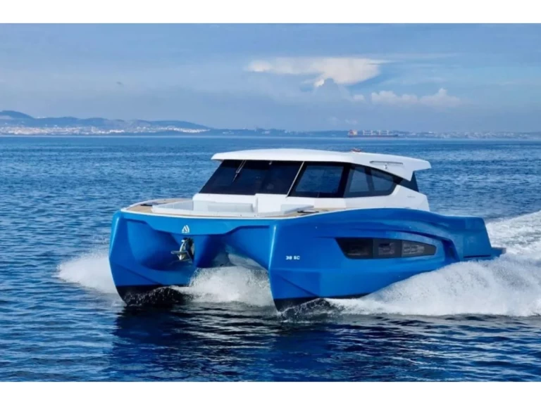 Verhuur Motorboot in Cogolin - Aventura Aventura 38 SC