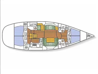 Jachthuur in Lávrio - Jeanneau Sun Odyssey 49 DS via SamBoat