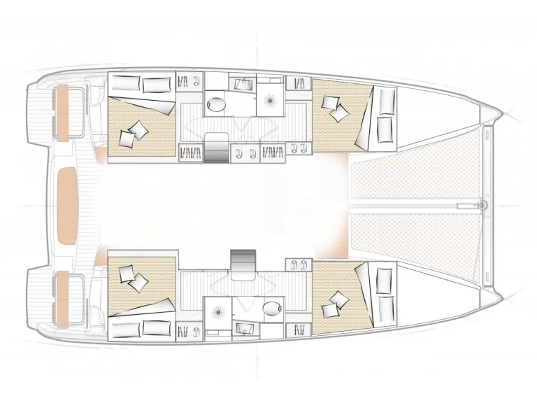 Huur Catamaran met of zonder schipper Excess in Papeete