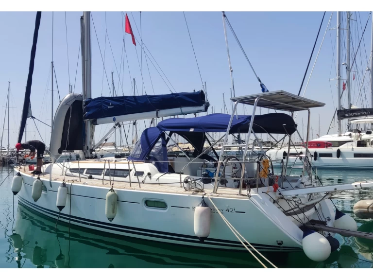 Verhuur Zeilboot in Ermoúpolis - Jeanneau Sun Odyssey 42i