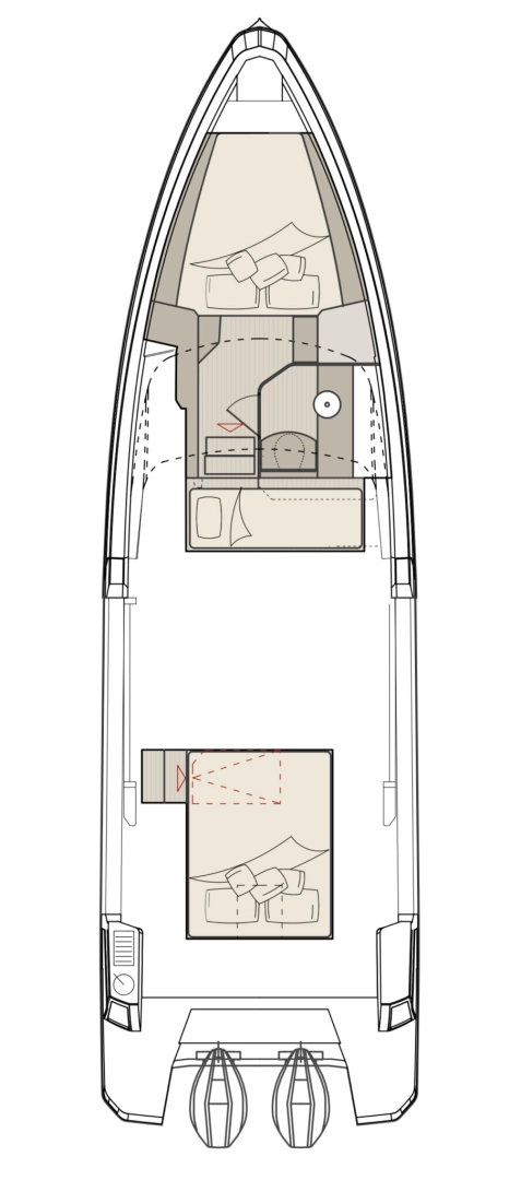 Huur Motorboot met of zonder schipper Saxdor in Sukošan