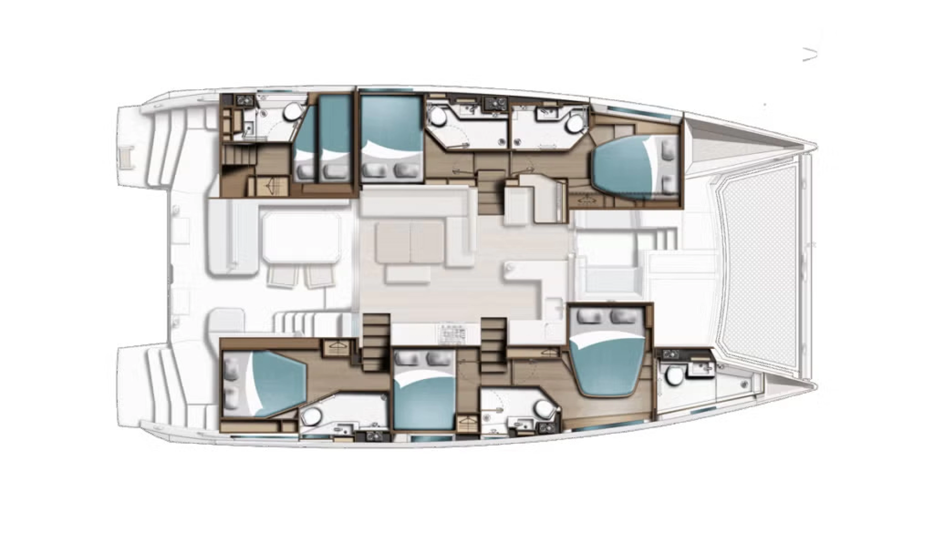 Jachthuur in Furnari - Leopard Catamarans / Robertson & Caine Leopard 52 via SamBoat