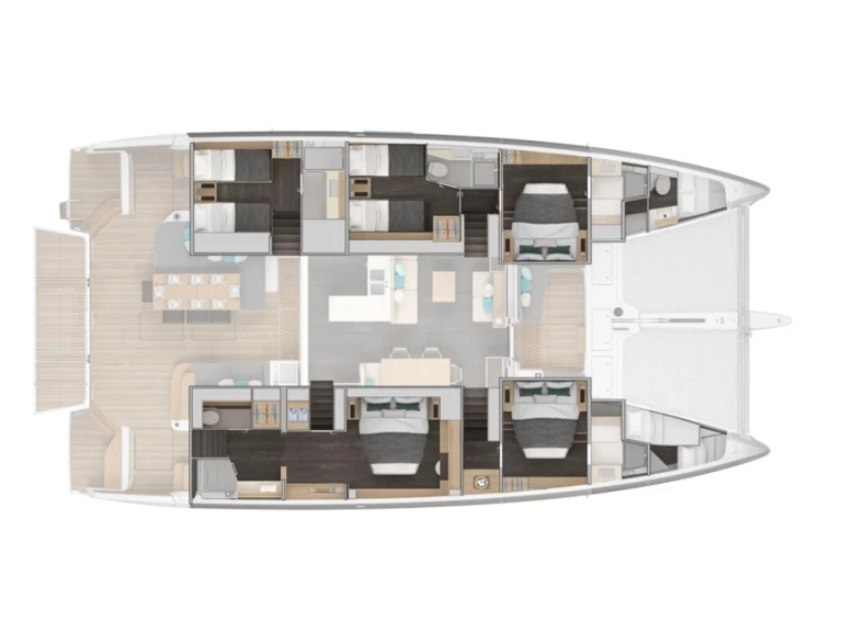 Huur Catamaran met of zonder schipper Lagoon in Kaštel Gomilica