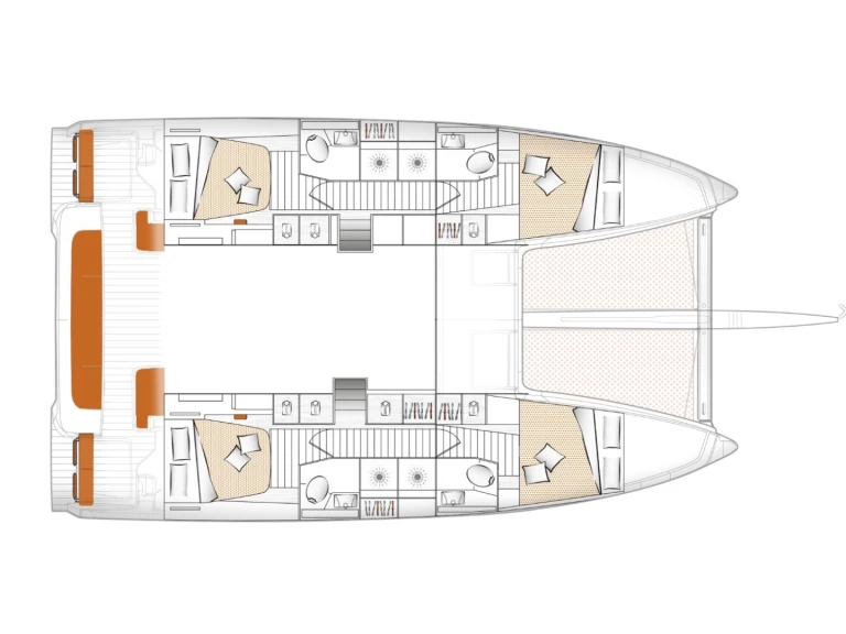Huur Catamaran met of zonder schipper Excess in Port Grimaud