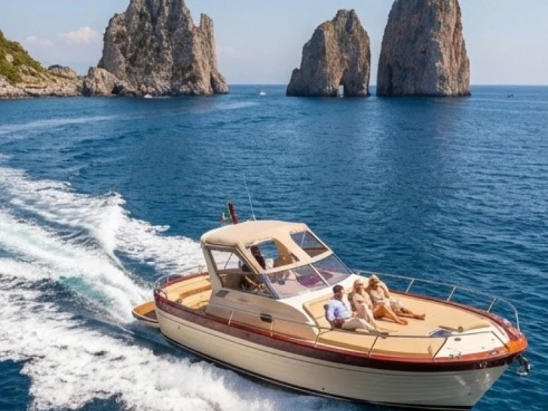 Verhuur Motorboot in Positano - Gozzo Jeranto 8 Open