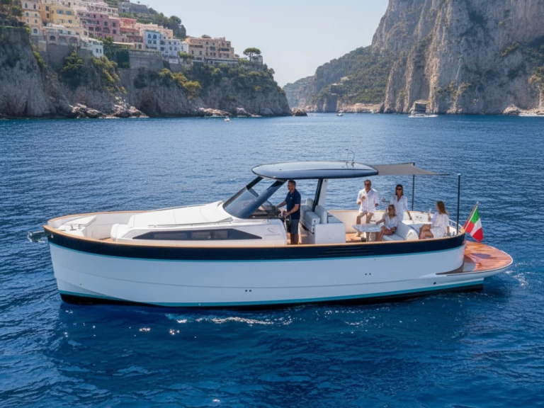Huur Motorboot met of zonder schipper Apreamare in Positano