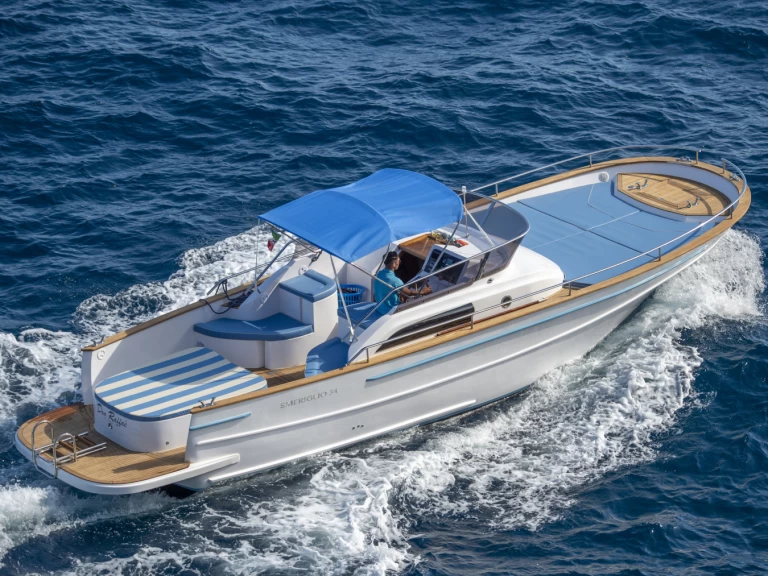 Verhuur Motorboot in Positano - Gozzo 34 FT