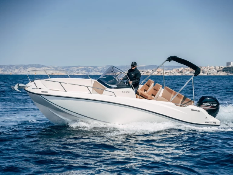 Verhuur Motorboot in Marseille - Quicksilver Activ 675 Open