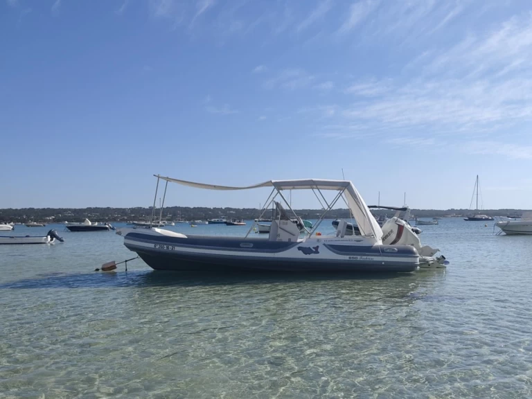 Huur RIB met of zonder schipper MV Marine in Marina Formentera