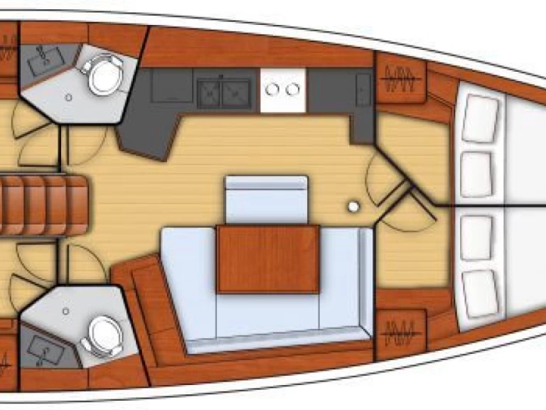 Huur een Bénéteau Oceanis 45 in Paleros Marina