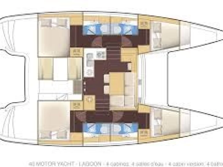 Huur Catamaran met of zonder schipper Lagoon in Furnari