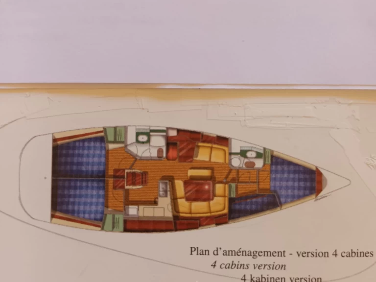 Jeanneau Sun Odyssey 43 te huur van particulier of professional in Ajaccio