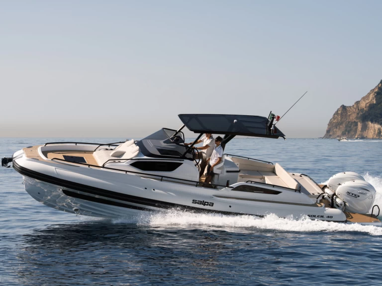 Bootverhuur Juan-les-Pins goedkoop Salpa Soleil 40