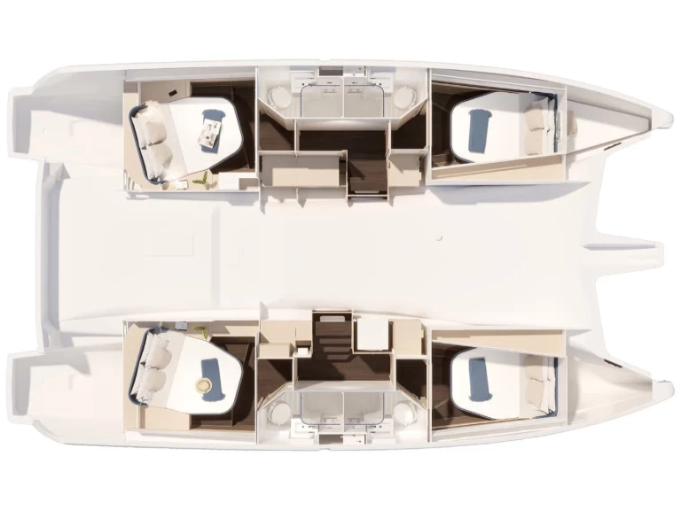 Verhuur Catamaran in Gouviá - Fountaine Pajot FP 44