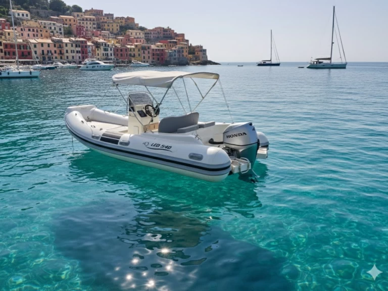 Verhuur RIB Nautica Led met vaarbewijs