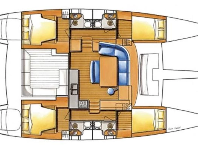 Verhuur Catamaran in Nettuno - Lagoon Lagoon 44