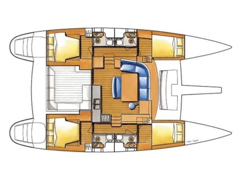 Bootverhuur Lagoon Lagoon 44 in Nettuno via SamBoat