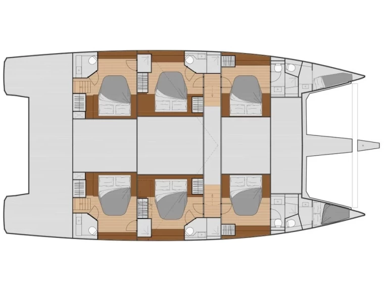 Verhuur Catamaran Fountaine Pajot met vaarbewijs