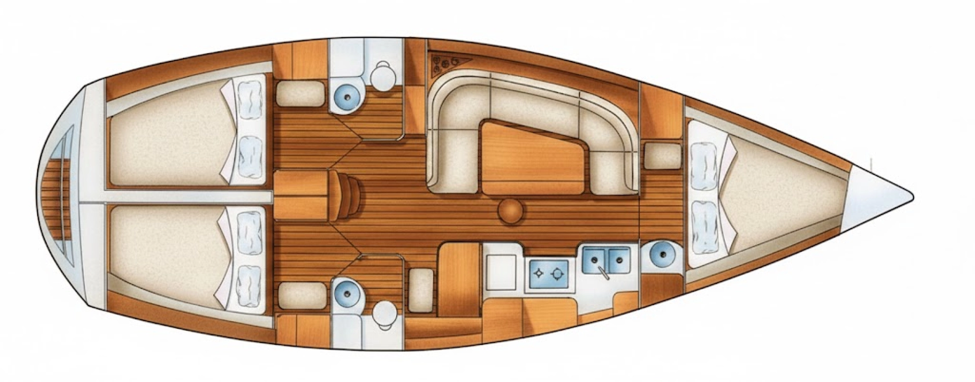 Jachthuur in Antibes - Jeanneau Sun Charm 39 via SamBoat