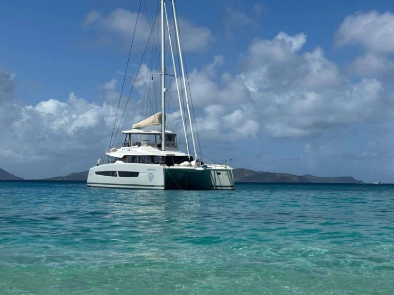 Bootverhuur Fountaine Pajot Sapphire in Britse Maagden Eilanden via SamBoat