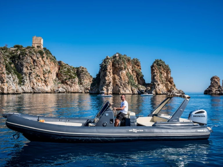 Verhuur RIB Altamarea met vaarbewijs