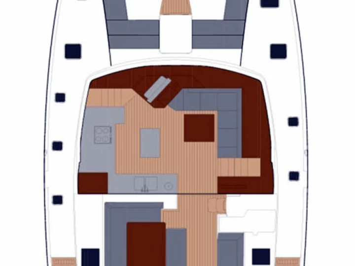 Huur een Fountaine Pajot Saba 50 in Álimos